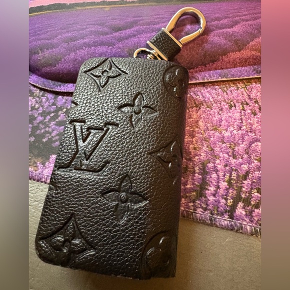 Louis Vuitton Black Monogram Key/CardCase NWOT - Picture 2 of 4